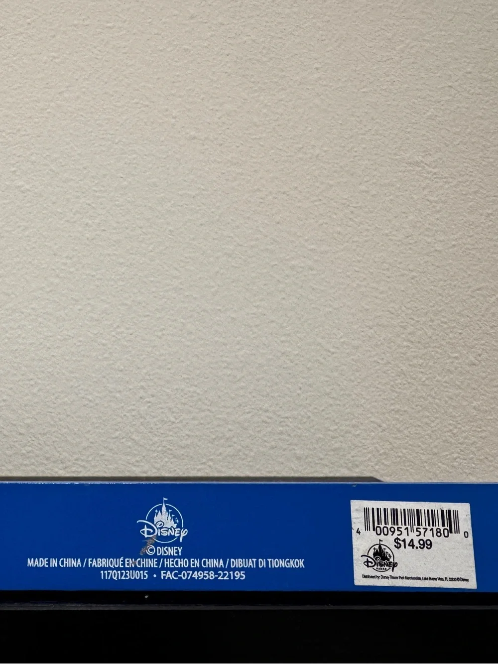 Disney Blue 'I Can't Adult' Desk Sign